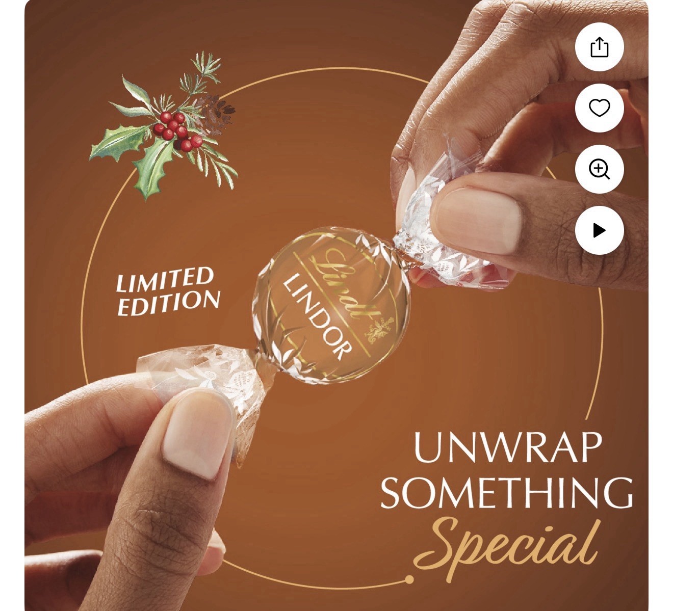 Lindt Lindor Snickerdoodle White Chocolate Truffles – Limited Edition BB 5/2026