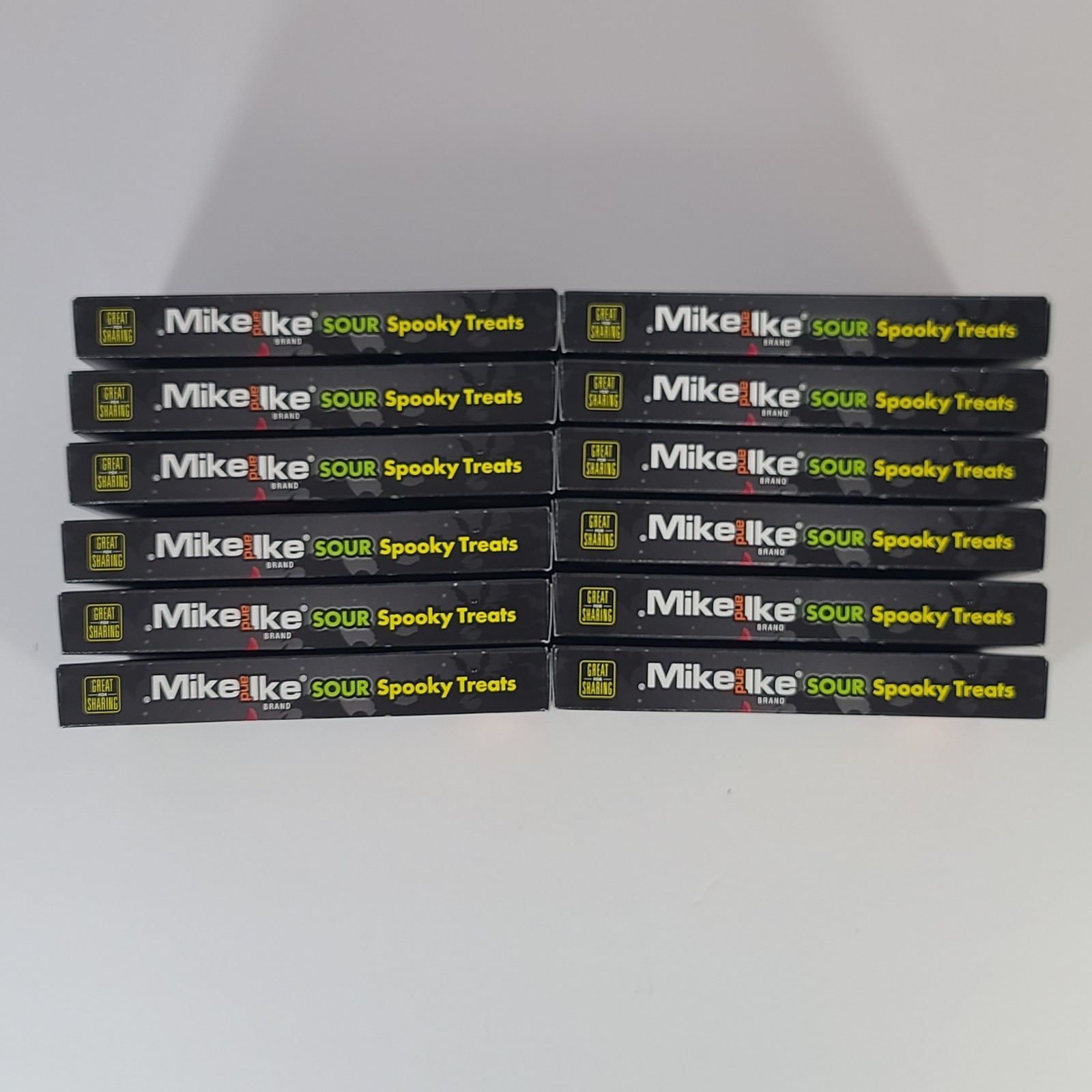 12x Mike and Ike Sour Spooky Treats Halloween Chewy Fruit Candy EXP 06/2026