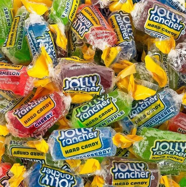 JOLLY RANCHER Hard Candy- UP TO 14 MIXED/ASSORTED FRUIT FLAVORS- (2 Pounds)