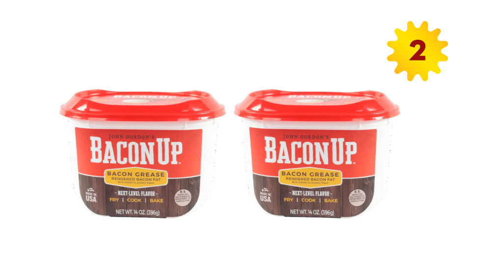 Bacon Up Bacon Grease, 14 oz x 2 counts
