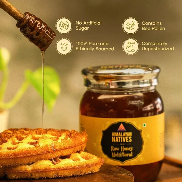 Himalayan Natives Multifloral Raw Honey 700gm