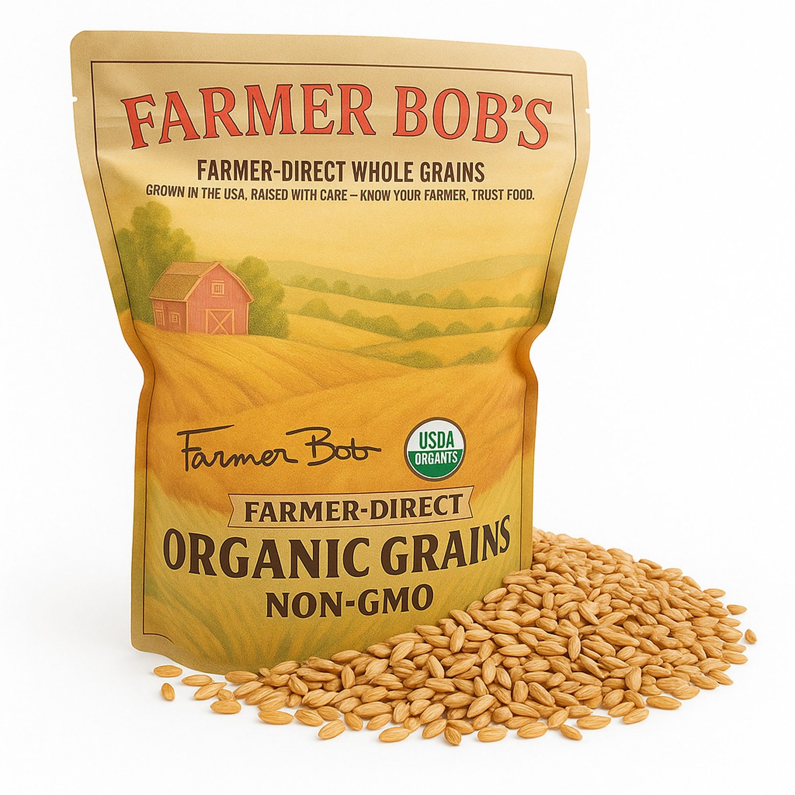 Organic Oat Groats 5 Lb – Non-GMO, Raw, Gluten-Free, US Grown – High Fiber