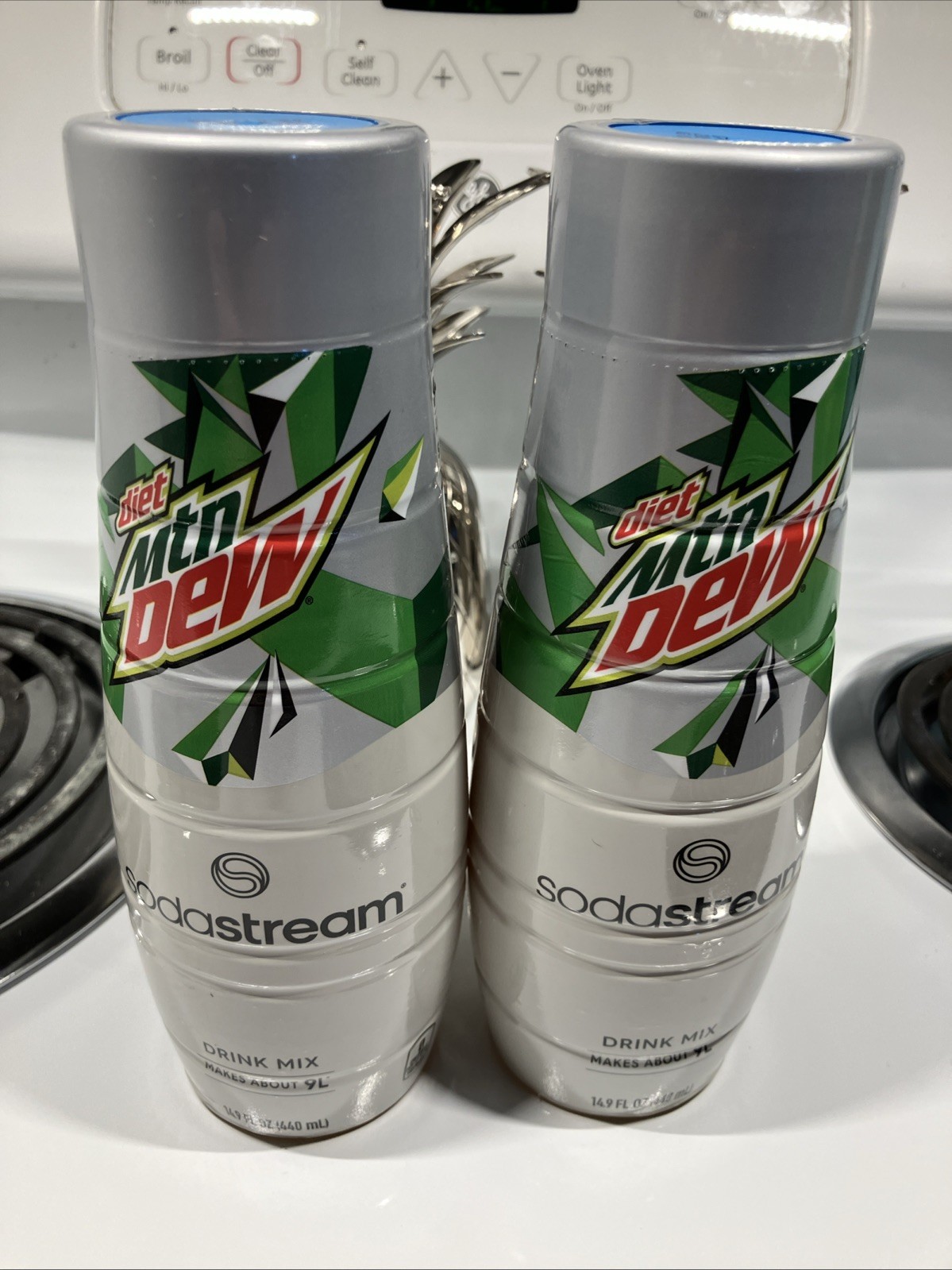 SodaStream 14.9 Oz. Mtn. Dew Sparkling Beverage Mix SodaStreamx2