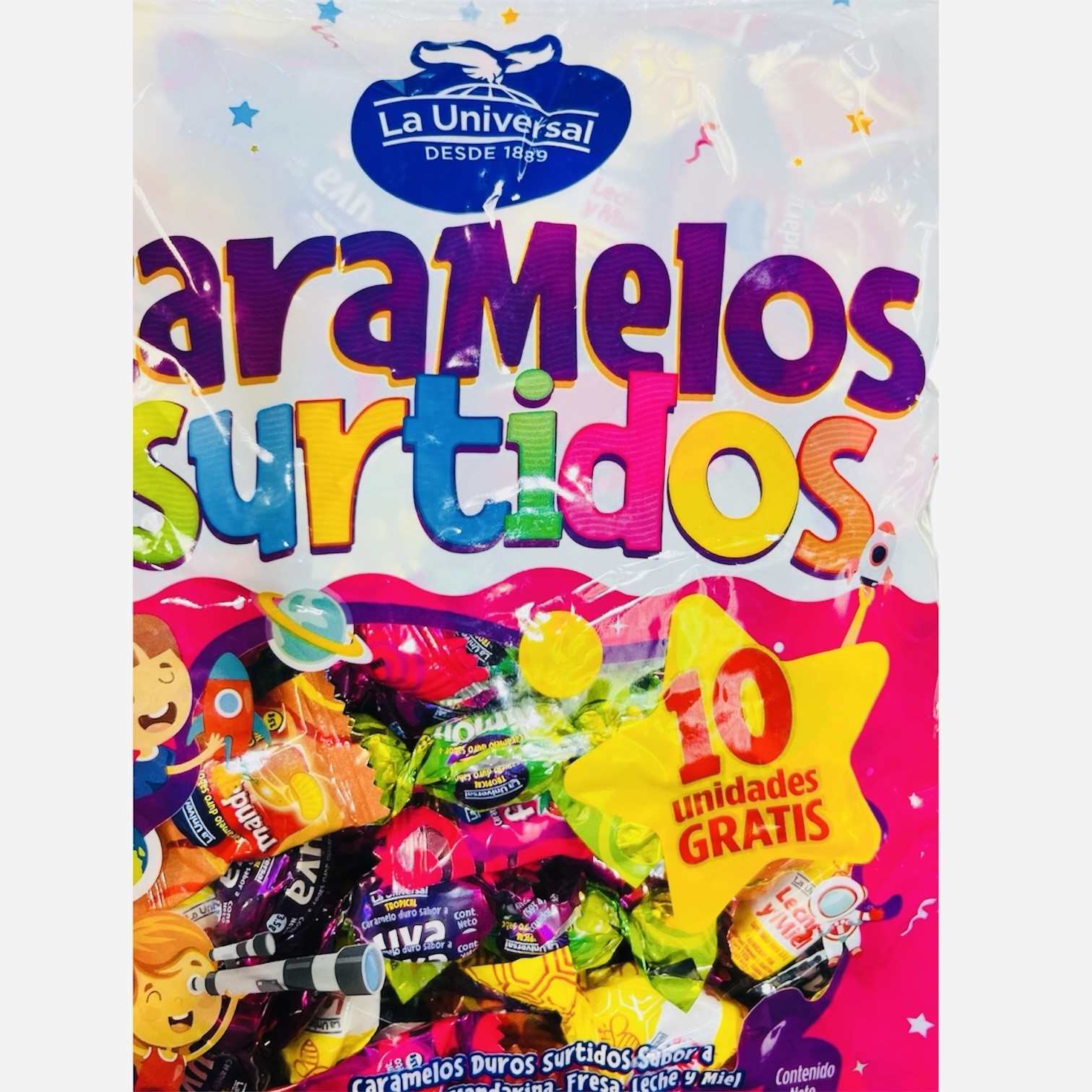 Caramelos Surtidos La Universal Ecuador 110 Unit (385g)