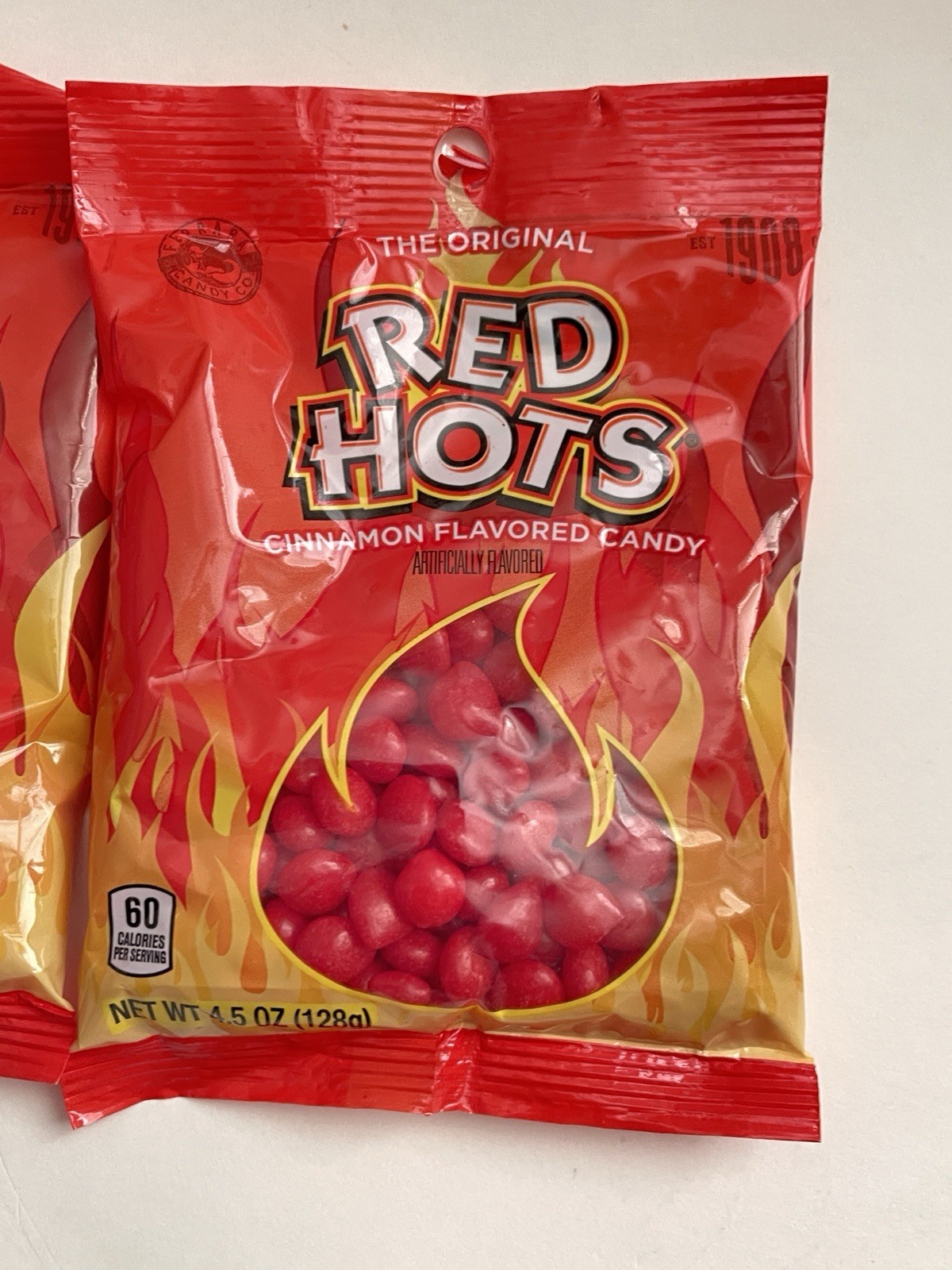 Red Hots Cinnamon Candy 3 bags 4.5oz Red Hots Candies Sweets NEW Free Shipping