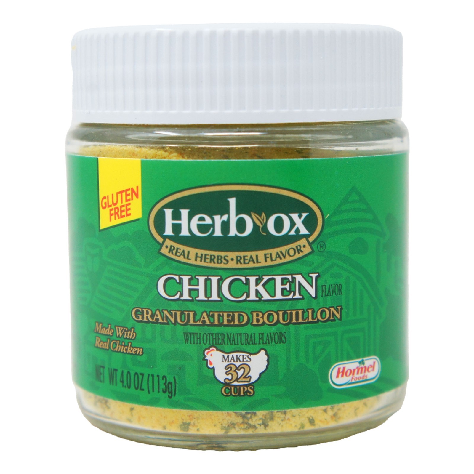 Herb-Ox Chicken Granulated Bouillon 4oz Gluten Free | Gluten-Free Soup Base
