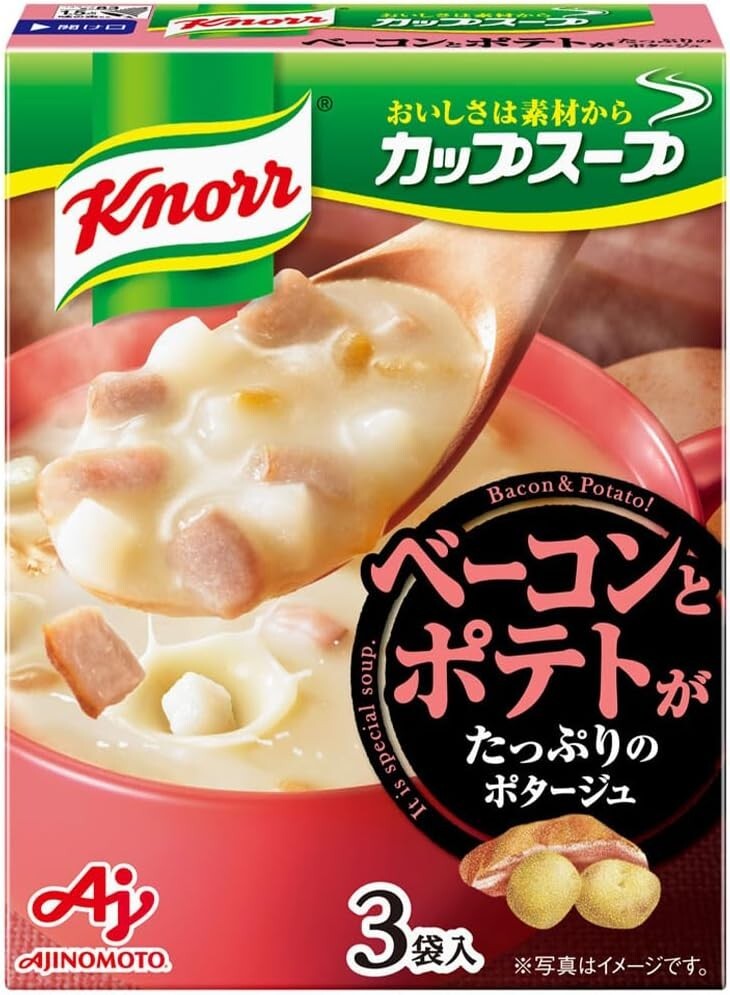 Knorr Cup Soup 12 kinds, Original Selection, 3 servings per box, 12 kinds F/S