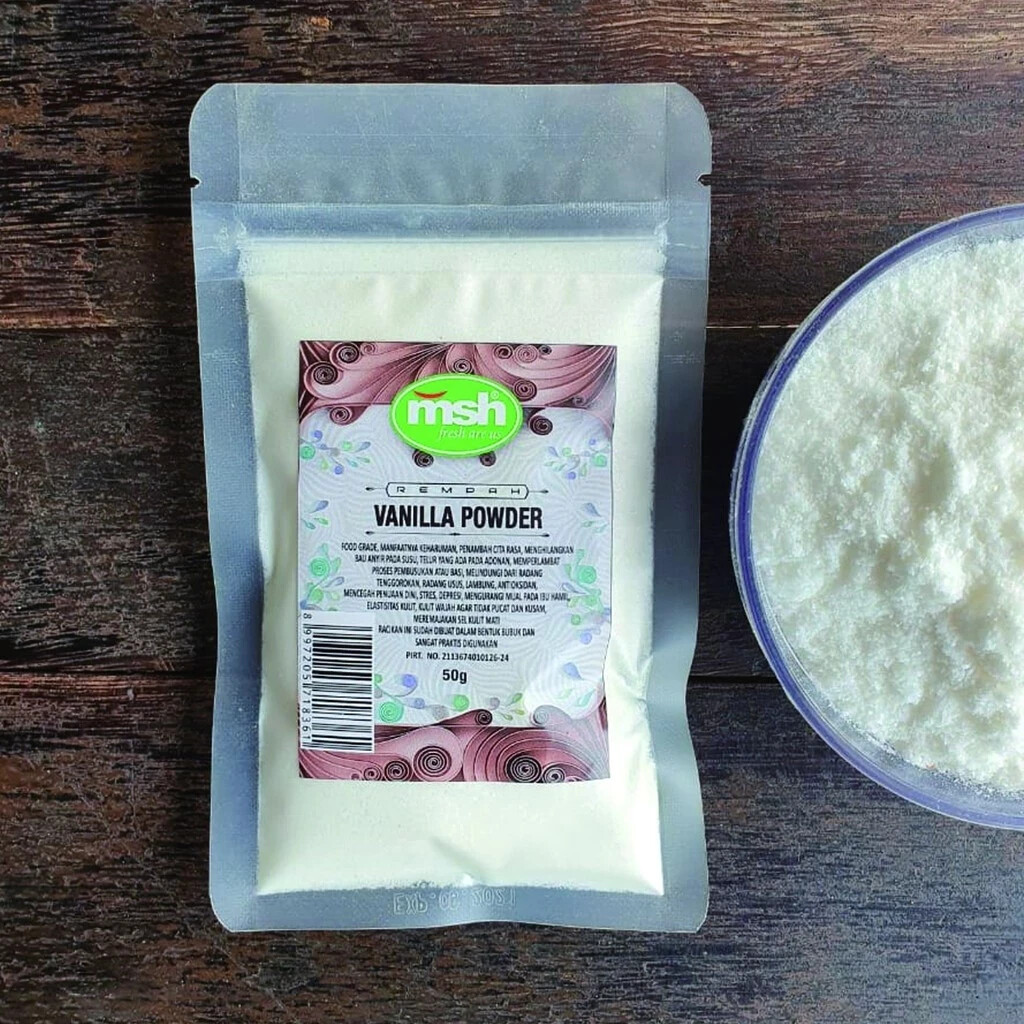 Vanilla Powder Natural Organic Herbs Spices Fresh Pure Hygienic Premium