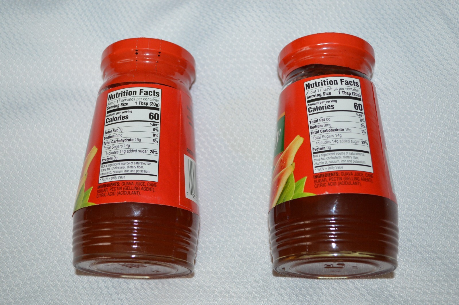 GRACE ~ JAMAICA ~ GUAVA JELLY ~ 12 OUNCE PER BOTTLE ~ (2) BOTTLES TOTAL