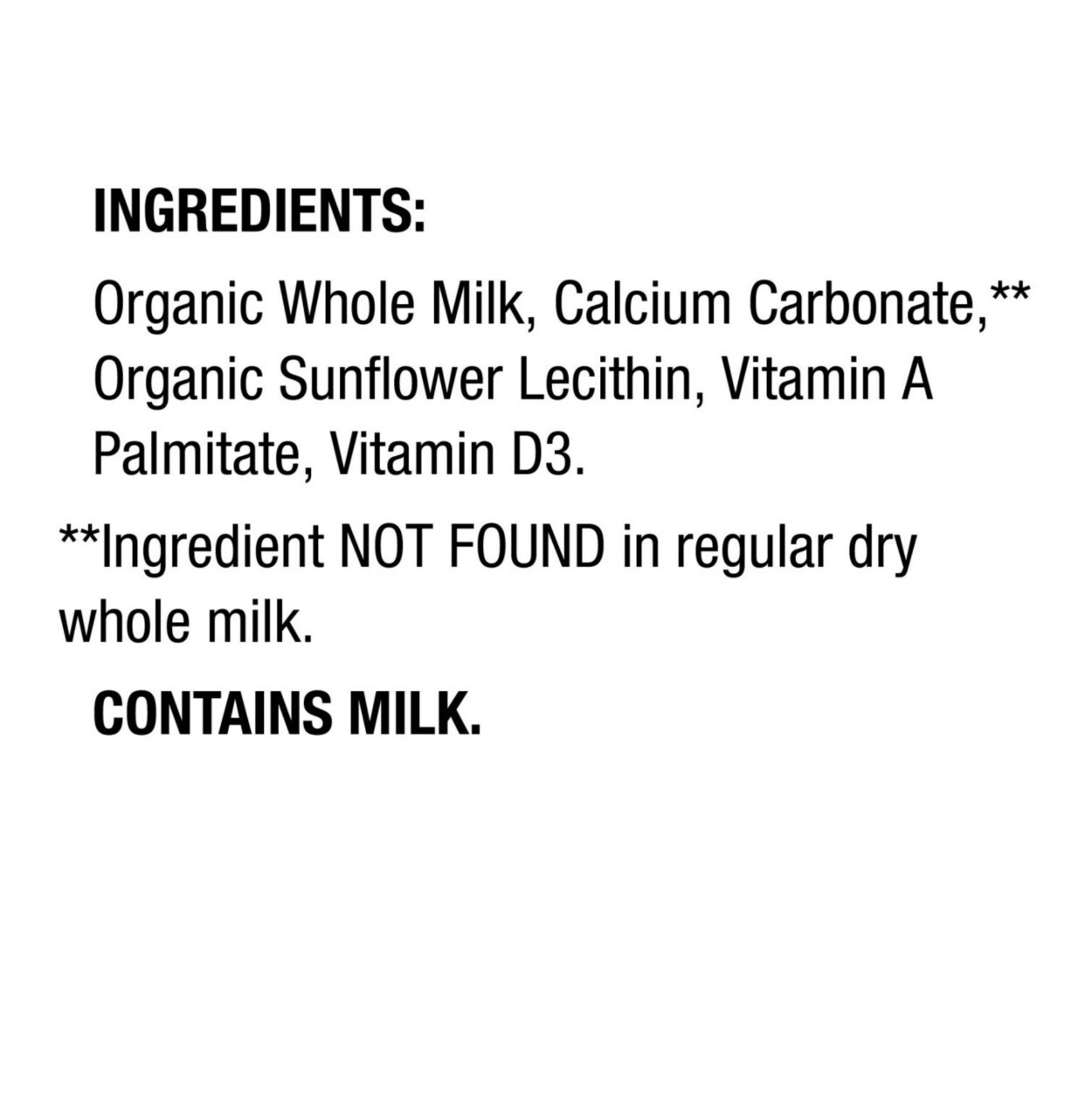 Horizon Organic Instant Dry Whole Milk, 30.6 Oz. ( Pack Of 3 ) Shelf Life 1 Year