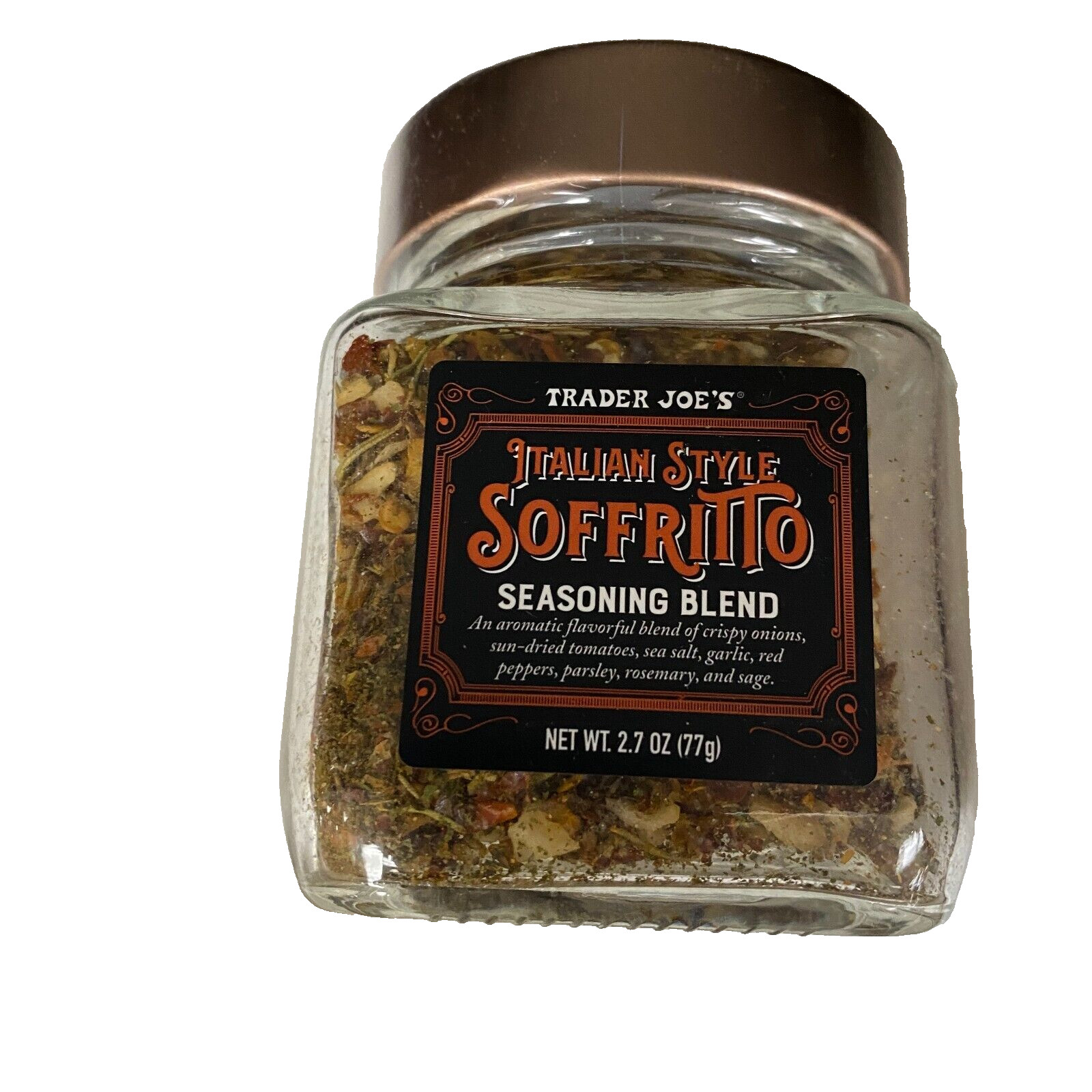 Trader Joe’s Italian Style Soffritto Seasoning Blend 77g Brand New with Seal