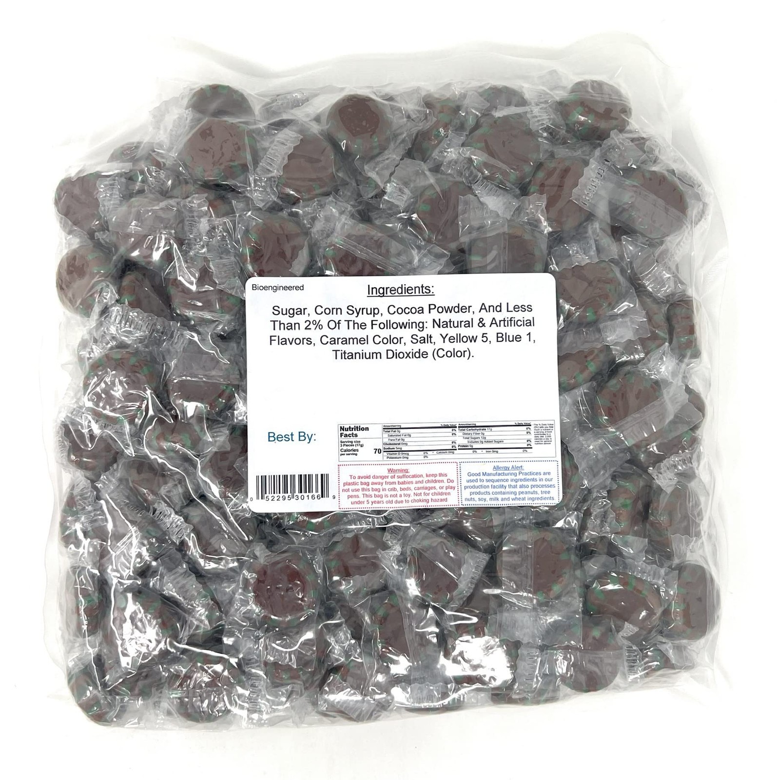 YANKEETRADERS Chocolate Starlight Mints – 2 Lbs 32.0 Ounce (Pack of 1)