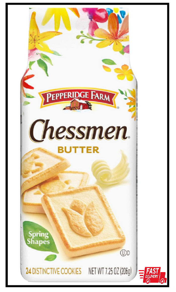 Pepperidge Farm Chessmen Butter Cookies, 7.25 oz. Bag (Packaging may vary)