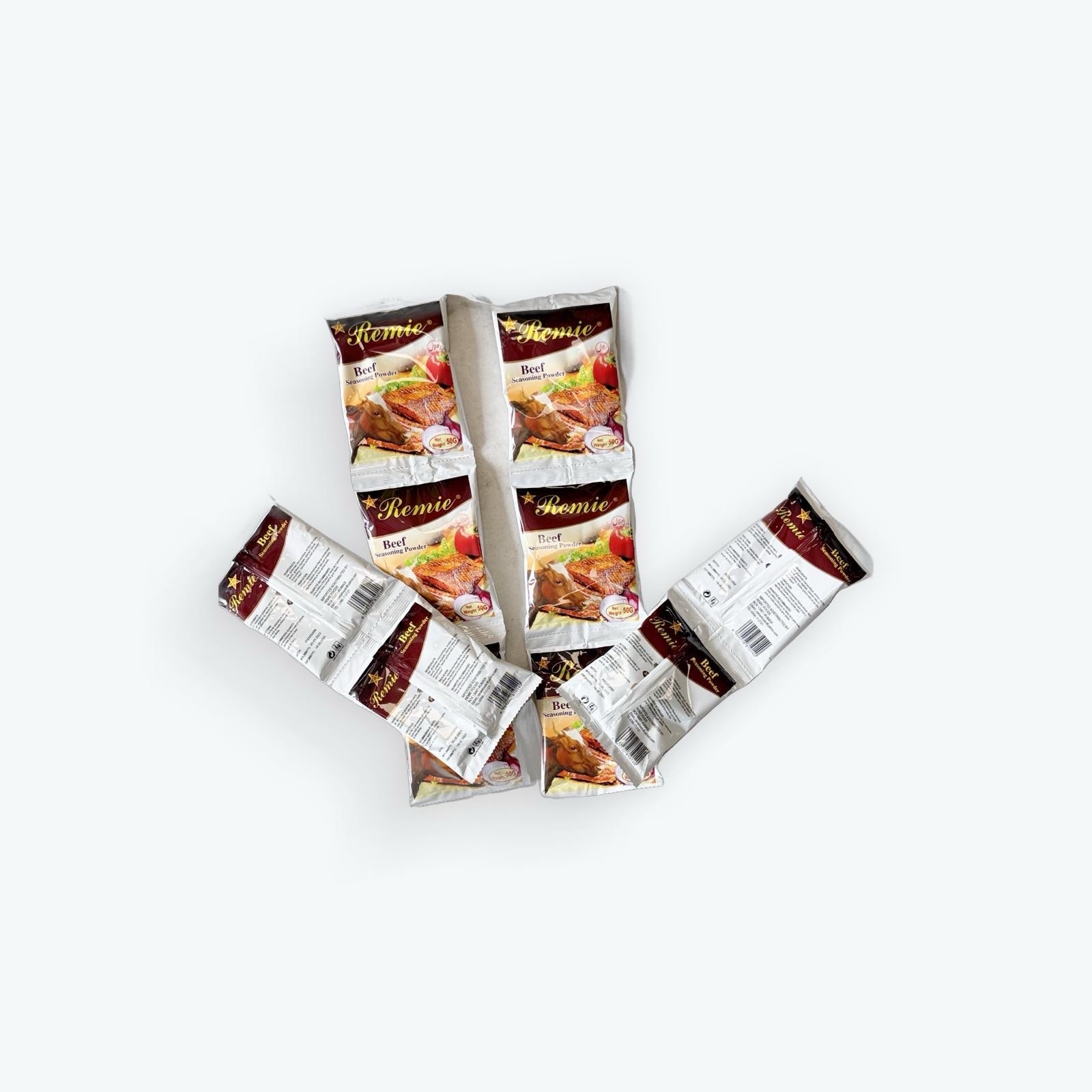 Remie Beef Seasoning Powder 10 Packs 50g
