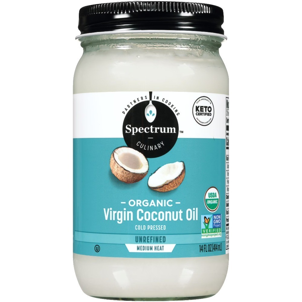 Organic Unrefined Virgin Coconut Oil, 14 fl oz