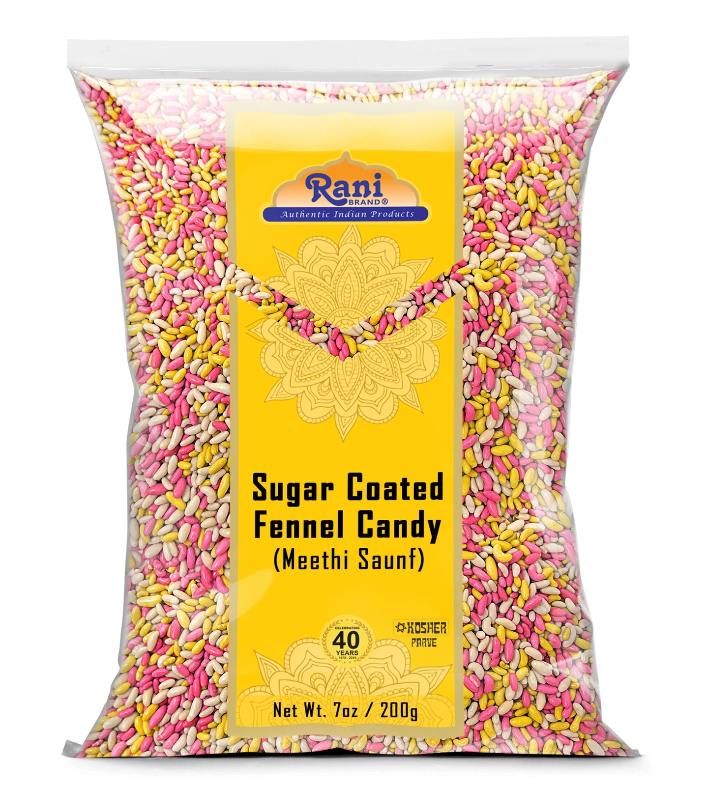 Rani Sugar Coated Fennel Candy 7oz (200g)