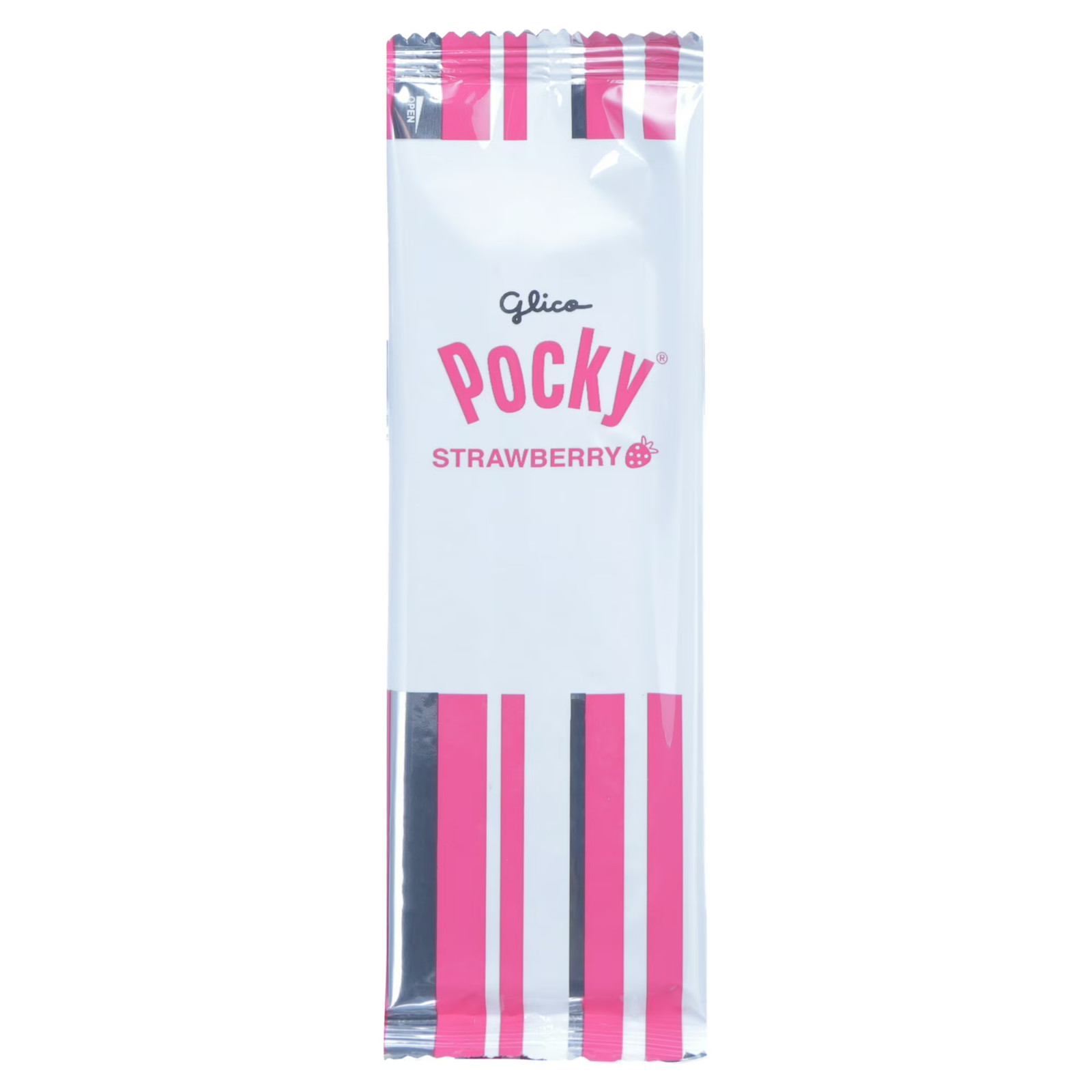 (4 pack) Glico Strawberry Cream Covered Biscuit Sticks, 3.81 Oz, 9 Count
