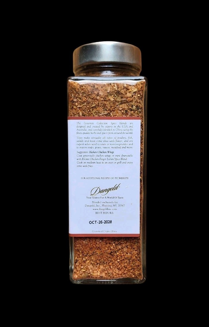 《NEW》2-PK Gourmet Collection Kickin’ Chicken Finger Lickin’ Spice Blends 9.17oz