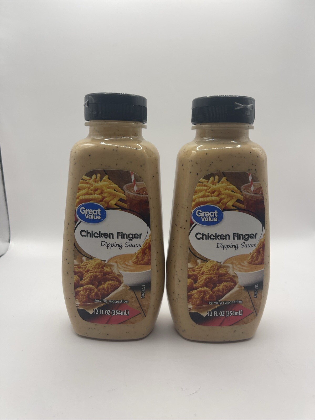 Great Value Chicken Finger Dipping Sauce 12 fl oz 2-Pack Lot Walmart 05/2025