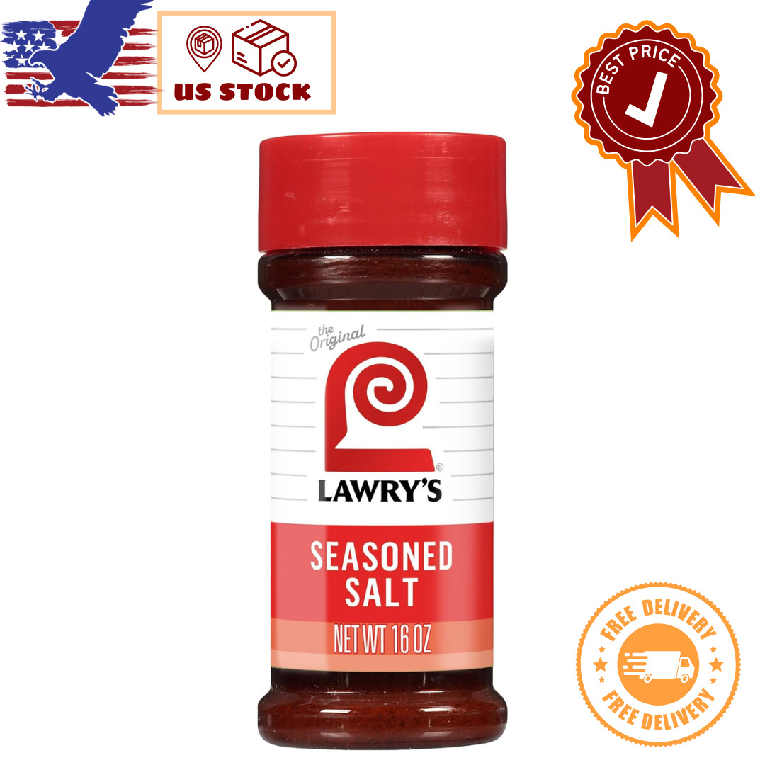 Lawry’s Seasoned Salt, No MSG Added, Kosher Certified, 8 Ounce (Pack of 1)