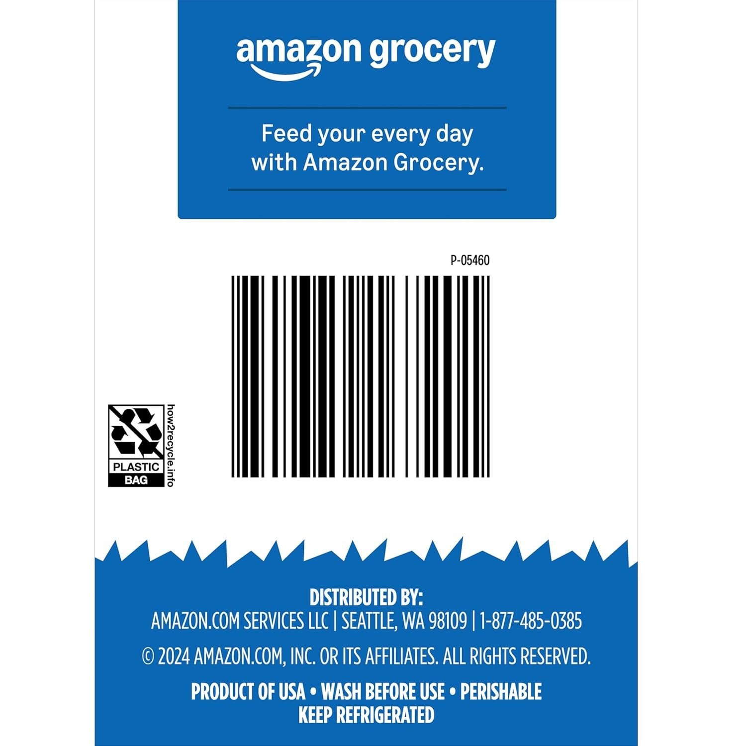 Amazon Grocery, Cut & Peeled Baby Carrots, 16 Oz