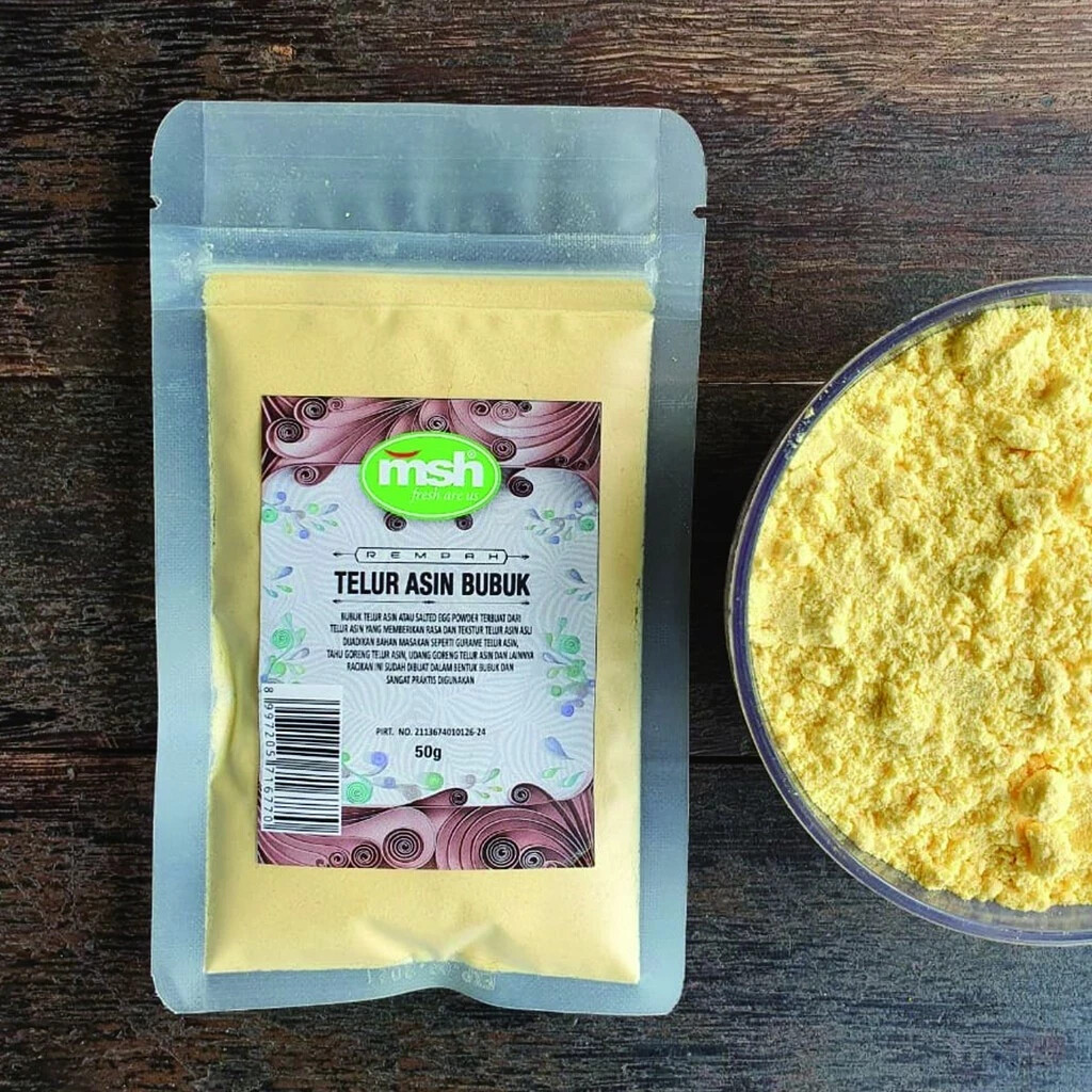 Salted Egg Powder Natural Organic Herbs Spices Fresh Pure Hygienic Premium