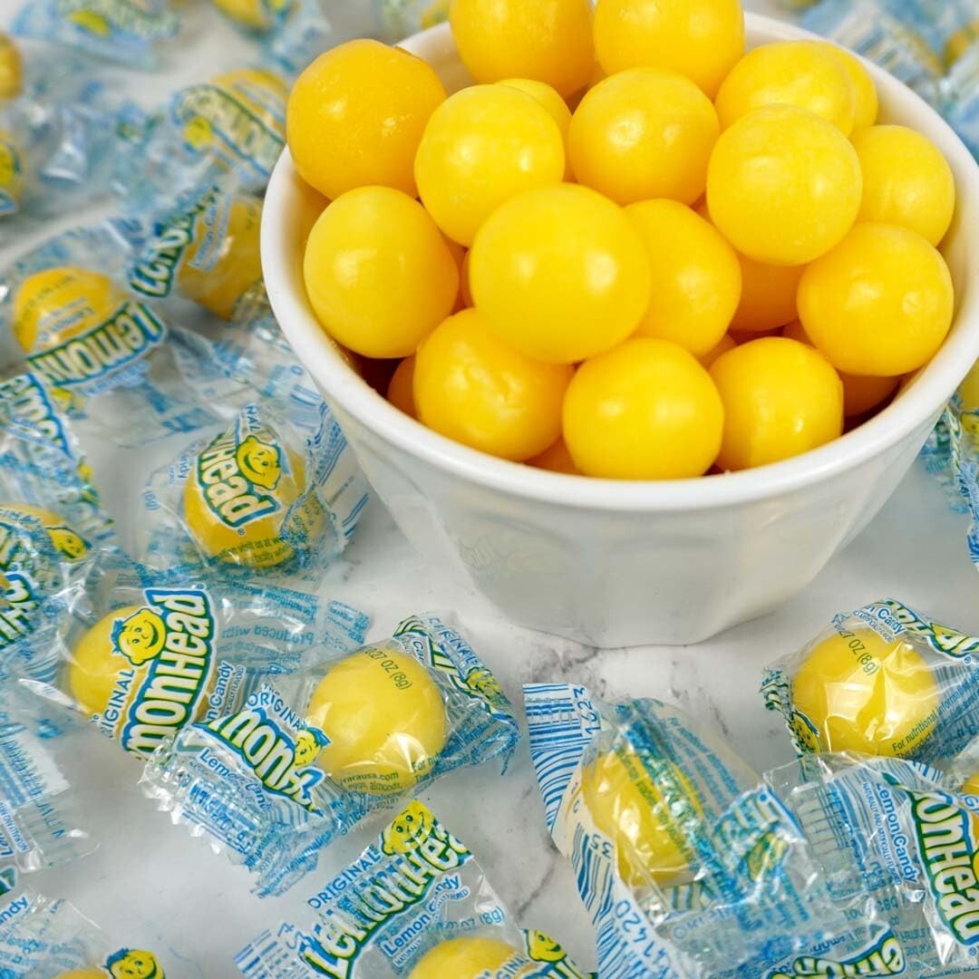 Lemonheads Original, Sour & Sweet Bulk & Delicious Hard Candy (4 Pounds)