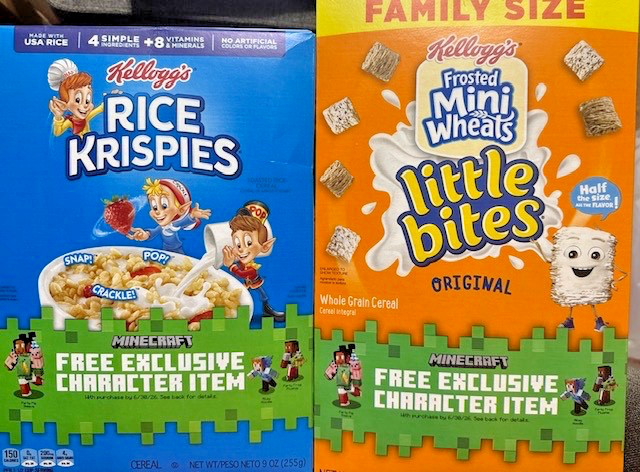 Kellogg’s Cereal Bundle – Rice Krispies & Frosted Mini Wheats Little Bites