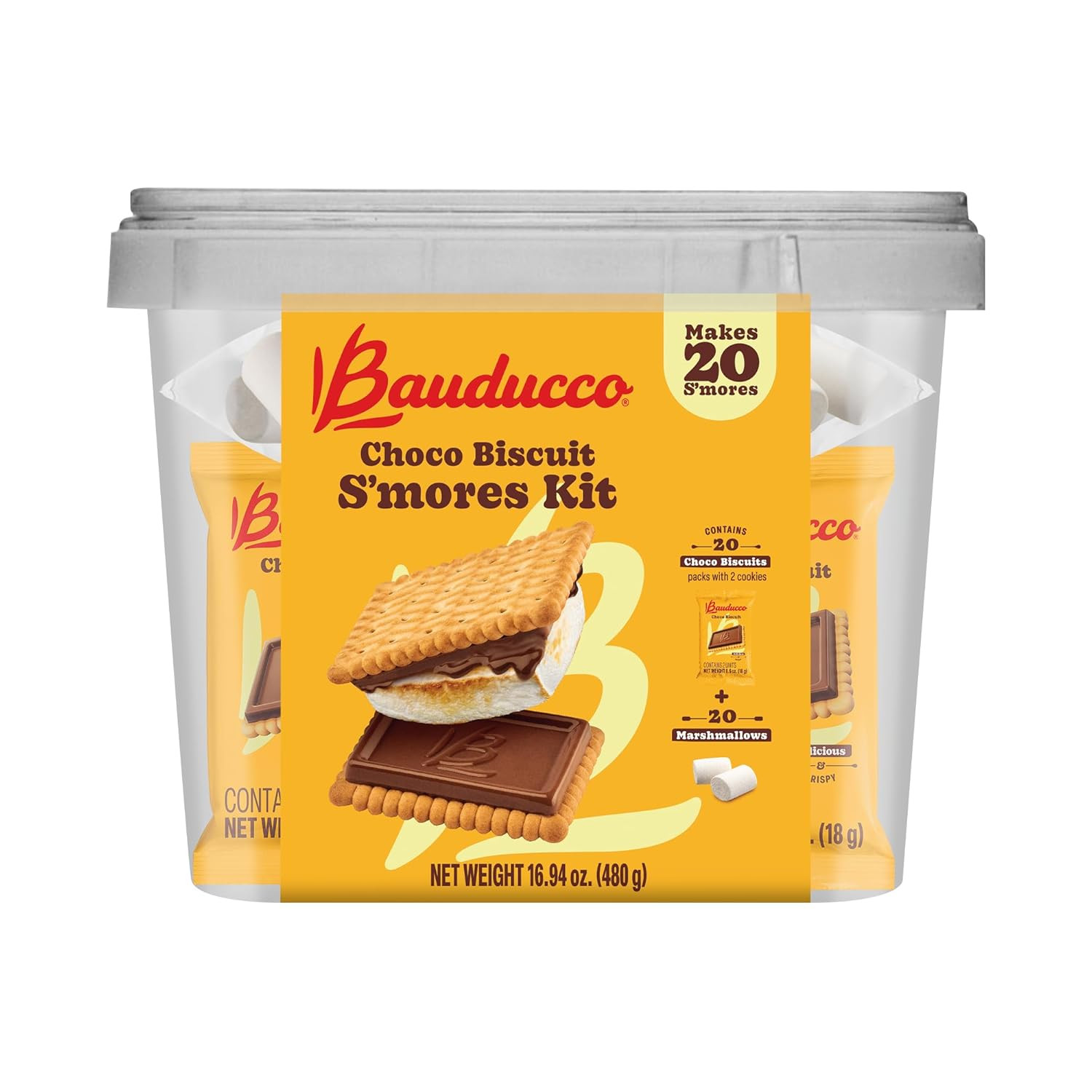 Bauducco Choco Biscuit Cookies – Crispy Chocolate-Covered Biscuits, Individually