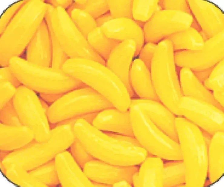 Banana Heads 20 Pounds Bulk Vending Machine Banana Candy