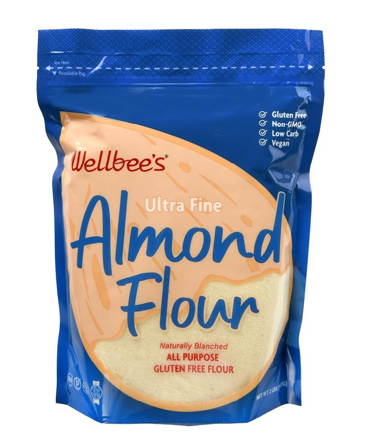 Wellbees Almond Flour, Extra Fine, Gluten Free, Blanched, Low Carb, All