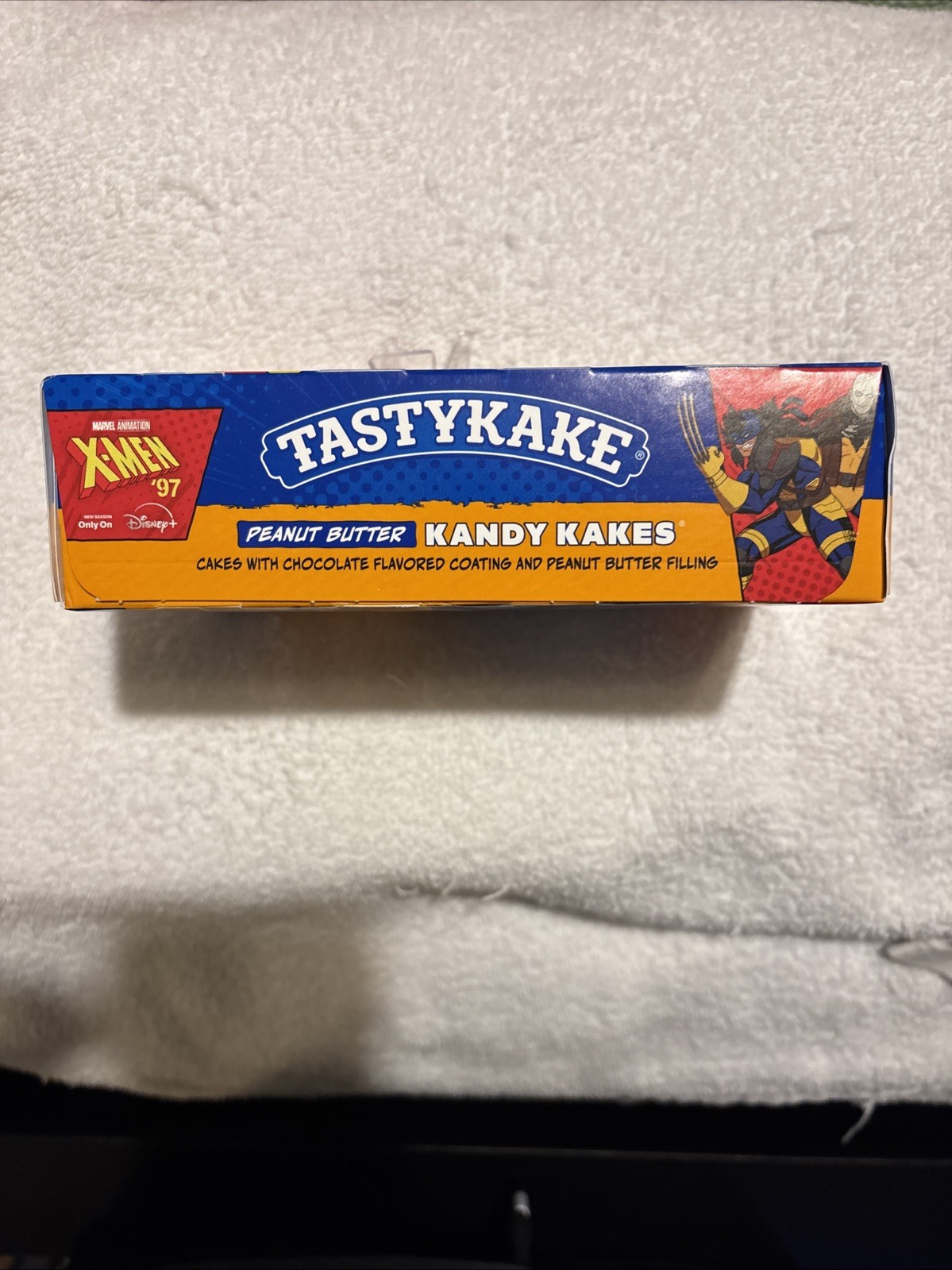Tastykake Peanut Butter Kandy Kakes Special Edition Marvel X-Men New Sealed