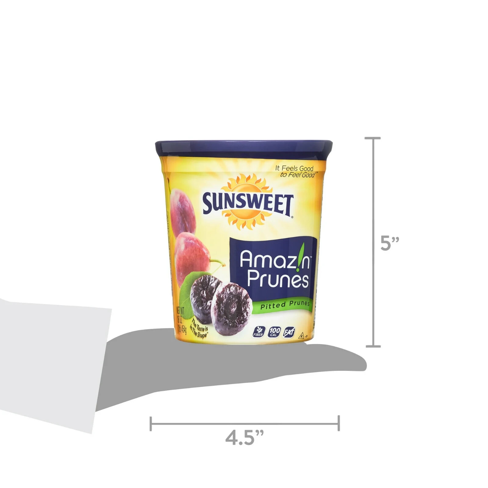 (2 pack) Sunsweet Amazin Pitted Prunes, 16 oz