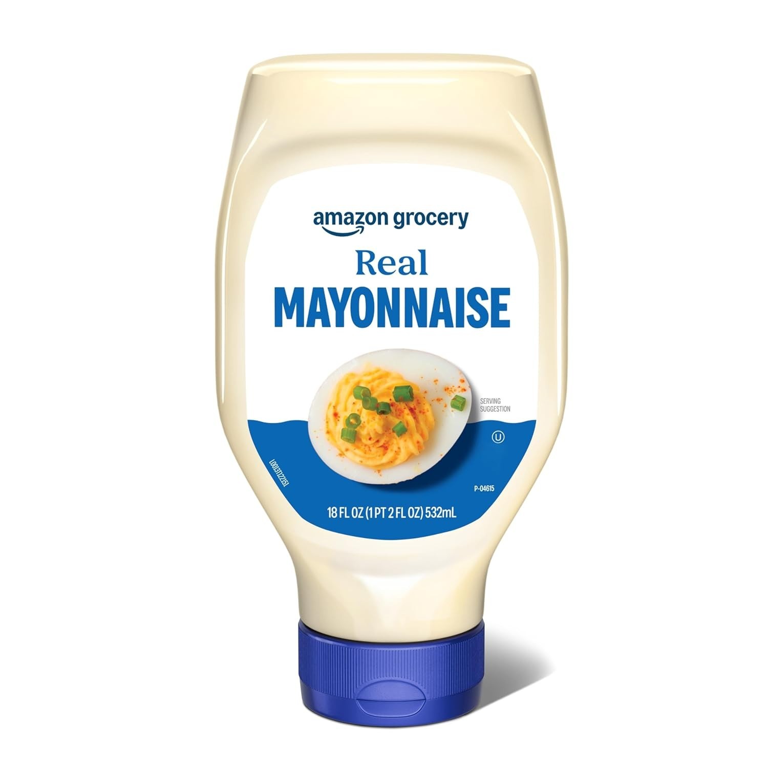 Real Mayonnaise, 18 fl oz (Previously Happy Belly), Squeeze Bottle, Pack of 1