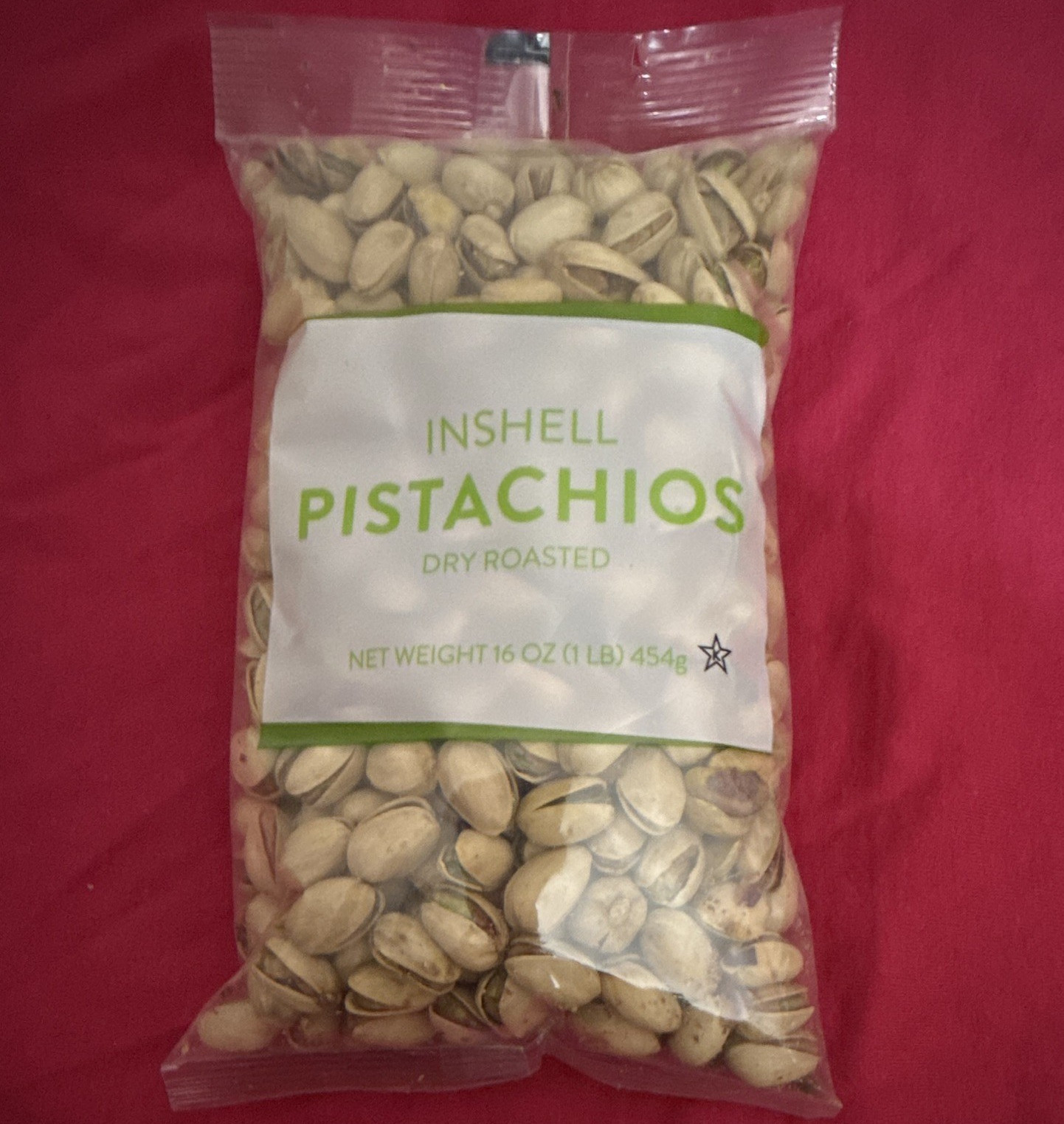 In-Shell Pistachios Dry Roasted Salted, USDA, 16 oz (1 lb) 454 g