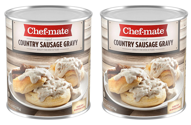2 pack Chef-mate Country Sausage Gravy, 105 oz. FREE shipping
