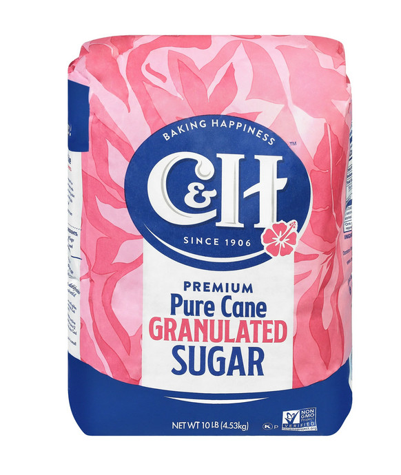 C&H Premium Pure Cane Granulated Sugar, 10 lb