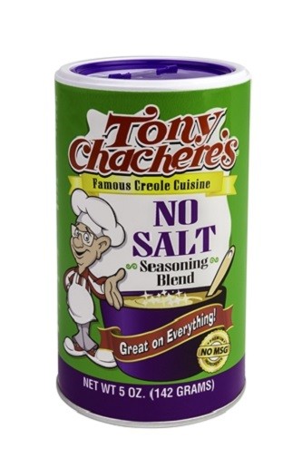 Tony Chachere’s No Salt Seasoning