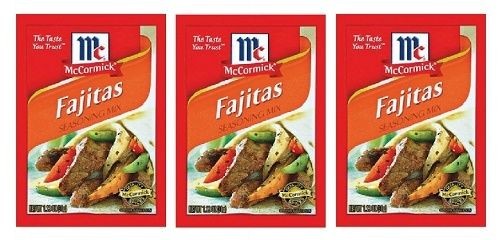 McCormick Fajita Seasoning Mix 3 Packet Pack