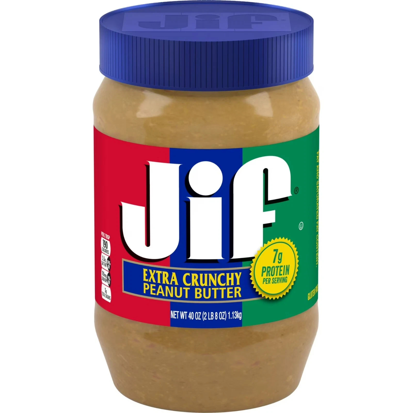 Jif Extra Crunchy Peanut Butter, 40 oz [FREE AND FAST SHIPPING]
