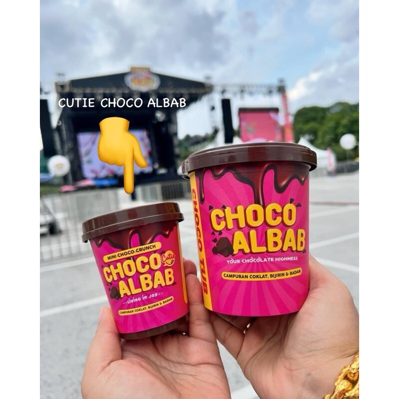 Chocoalbab Cutie Chocoball small tub 85gm (1 quantity 3 pieces for 38.00)