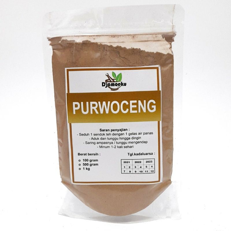 Purwoceng Root Powder 100g Herbal Drink Mix Natural Botanical Traditional