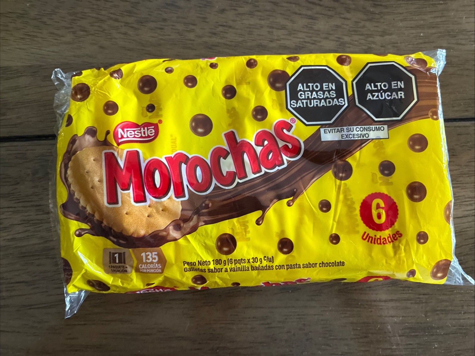 MOROCHAS – GALLETAS -X 6 Peru