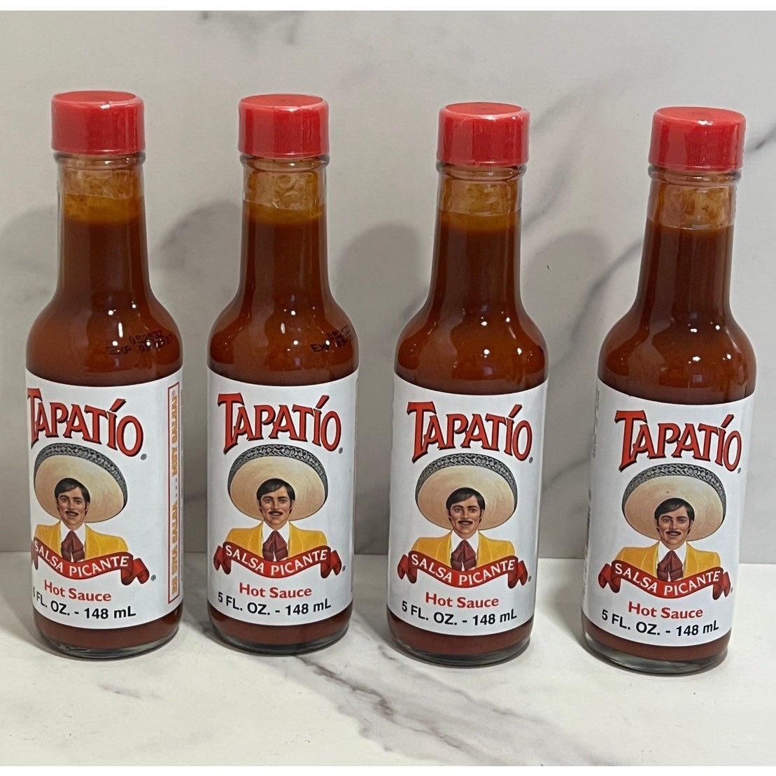 Tapatio Salsa Picante Hot Sauce 5 fl. oz.-148mL. 4pack