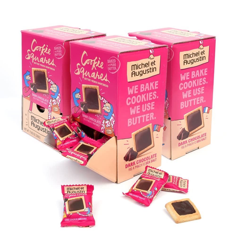 Cookies, Individually Wrapped Snacks, Changemaker Gift Box, Dark Chocolate & Sea