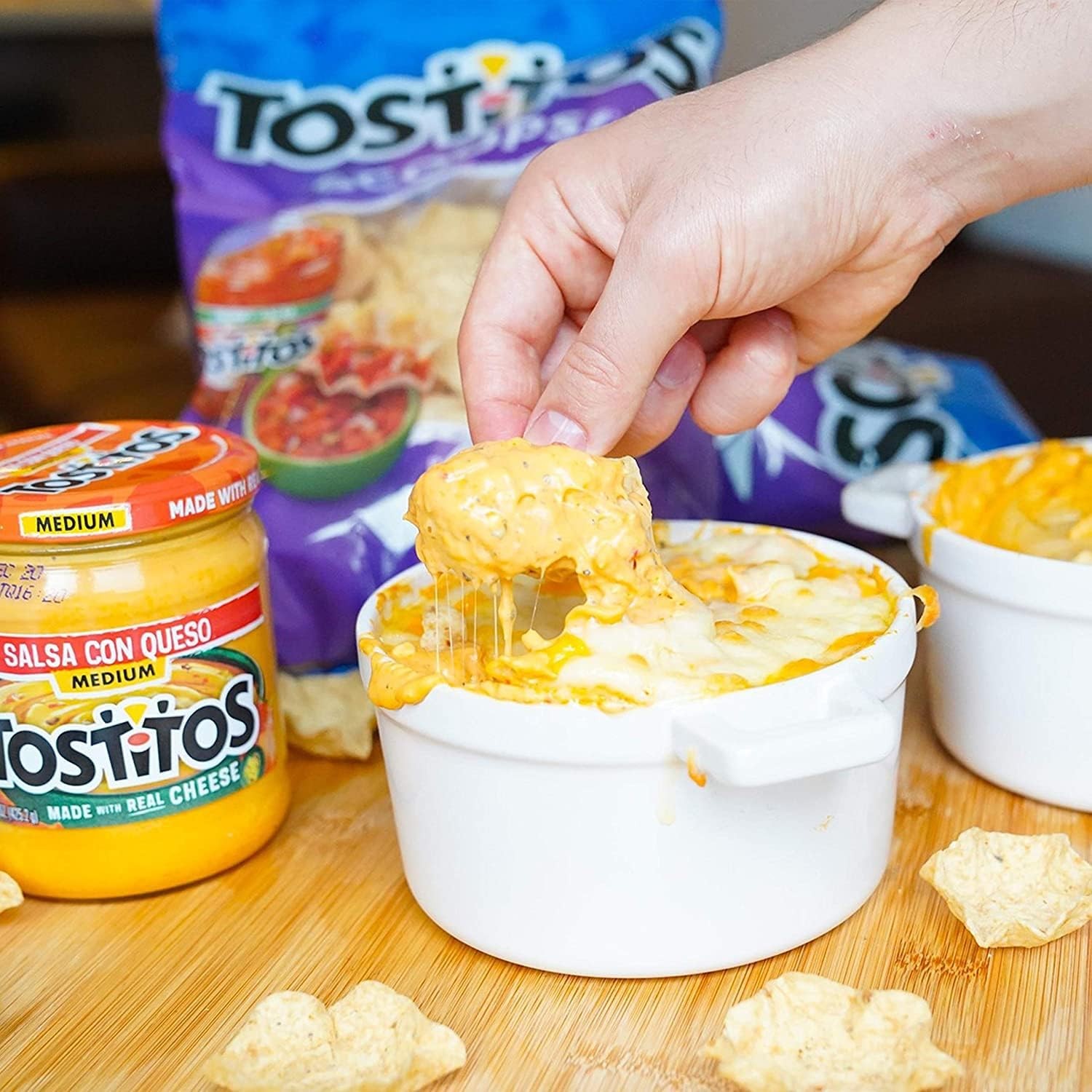 Tostitos Queso Variety Pack 11.25 Ounce Pack of 4
