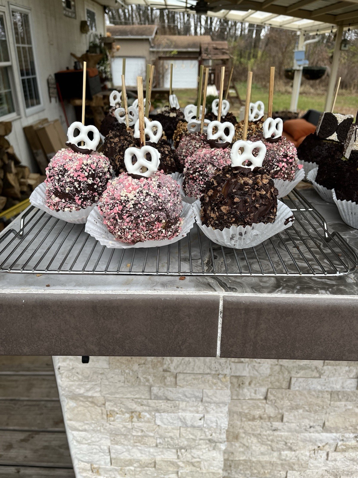 Chocolate Covered Apple, Strawberry Shortcake, Mexican Mazapán, Oreo, Cornflakes