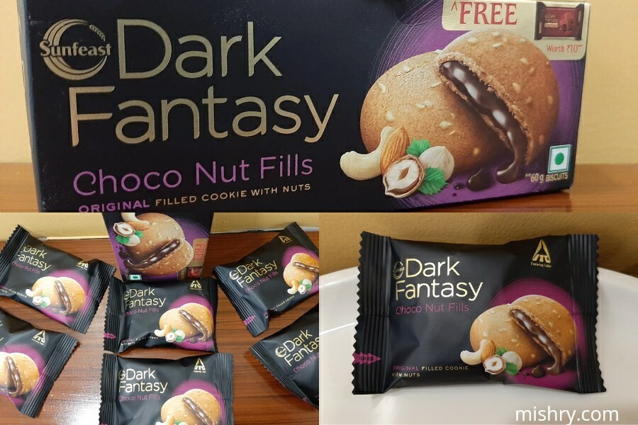Sunfeast Choco nut Fills ,75 Grams Cookies Best Gift For All Occasion