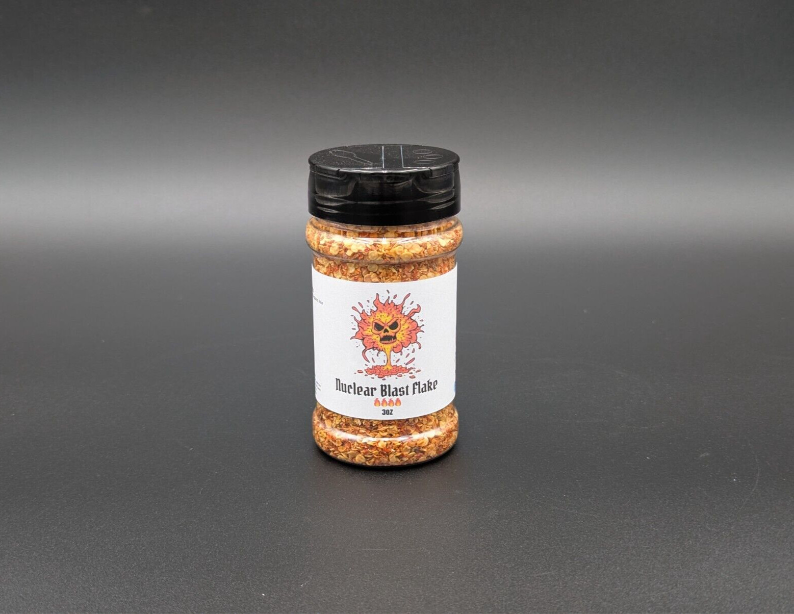 Reaper Ghost Scorpion Pepper Flakes Nuclear Blast Super Hot Peppery Skull 3oz