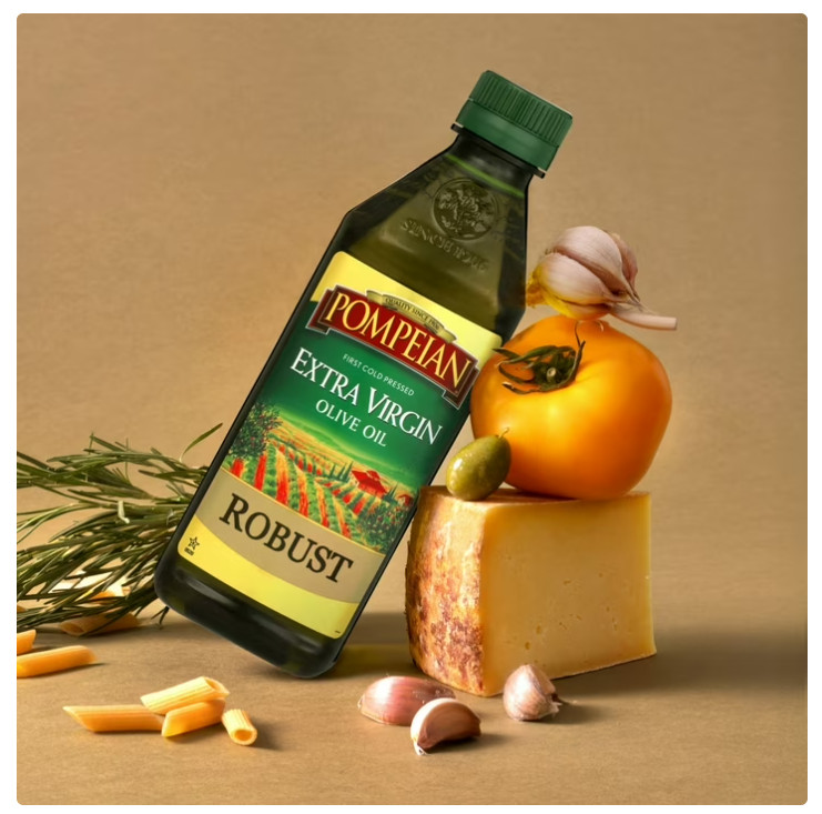 Pompeian Robust Extra Virgin Olive Oil – 101 fl oz